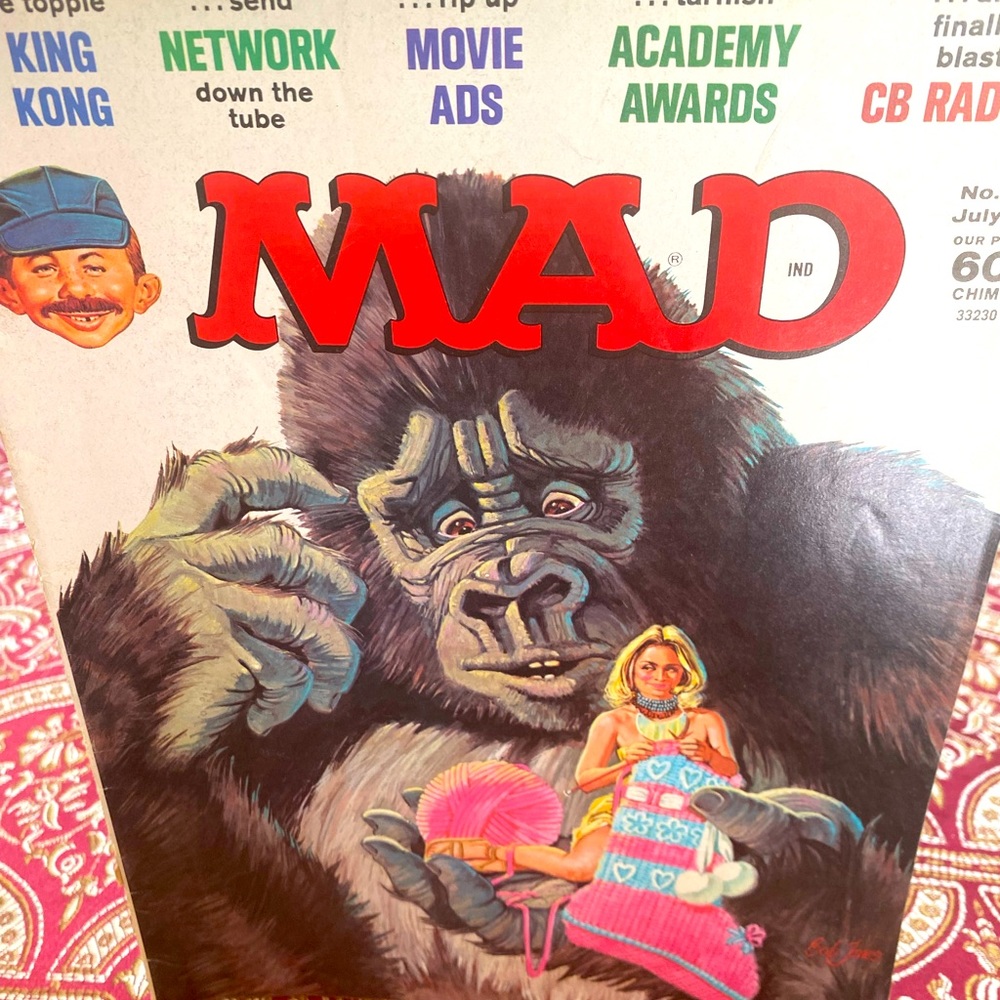 Vintage 177 Mad Magazine King Kong